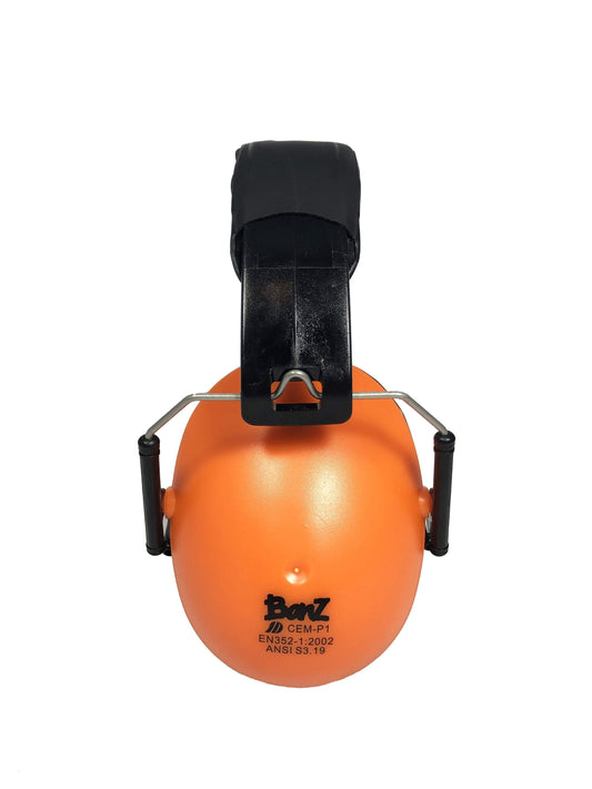 BANZ Kids Earmuffs - Solids: Tangerine