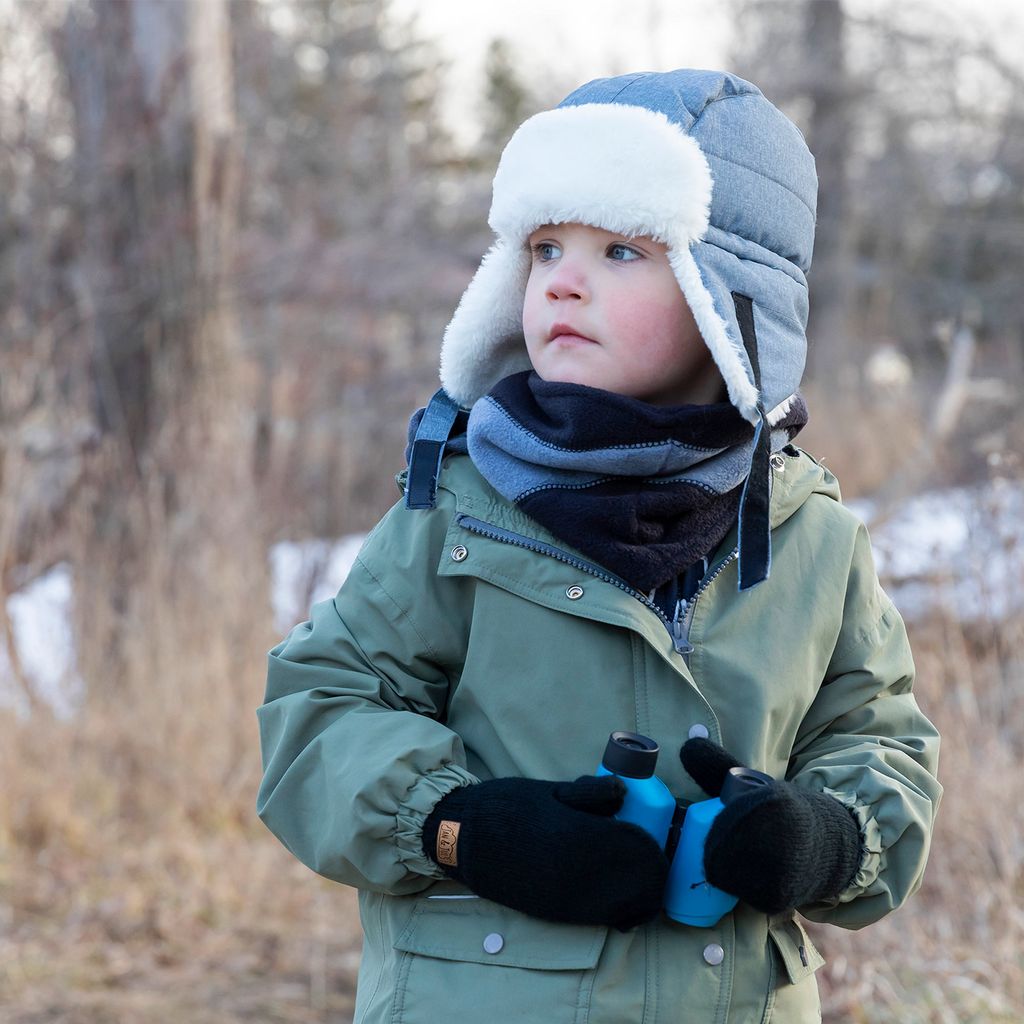 Jan & Jul - Knit Mittens - Black