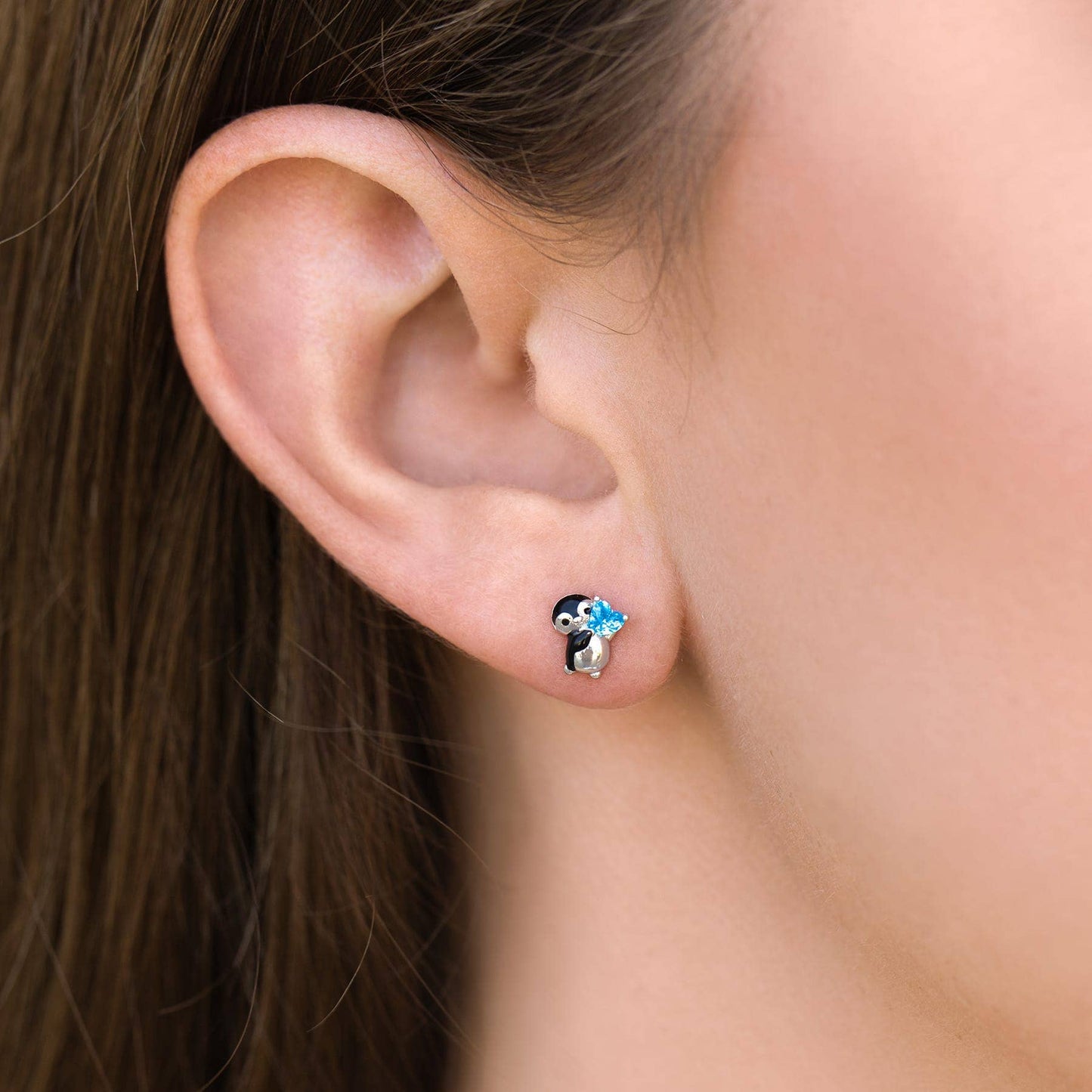 Penguin Crush Studs: Gold
