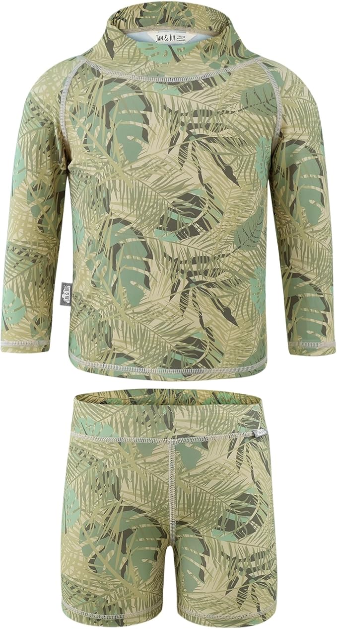 Jan & Jul Jungle Safari UV Rashguard Set