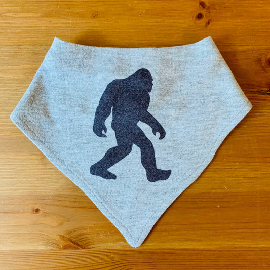 Handkerchief Bib - / Bigfoot / Grey / One Size
