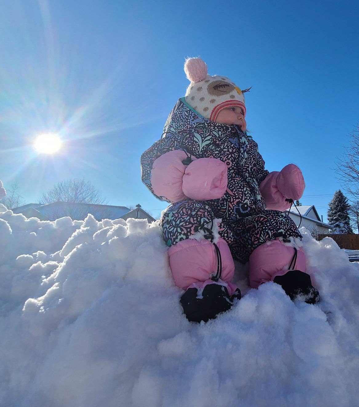 Infant Booties by L-Bow Pink: 0-12m