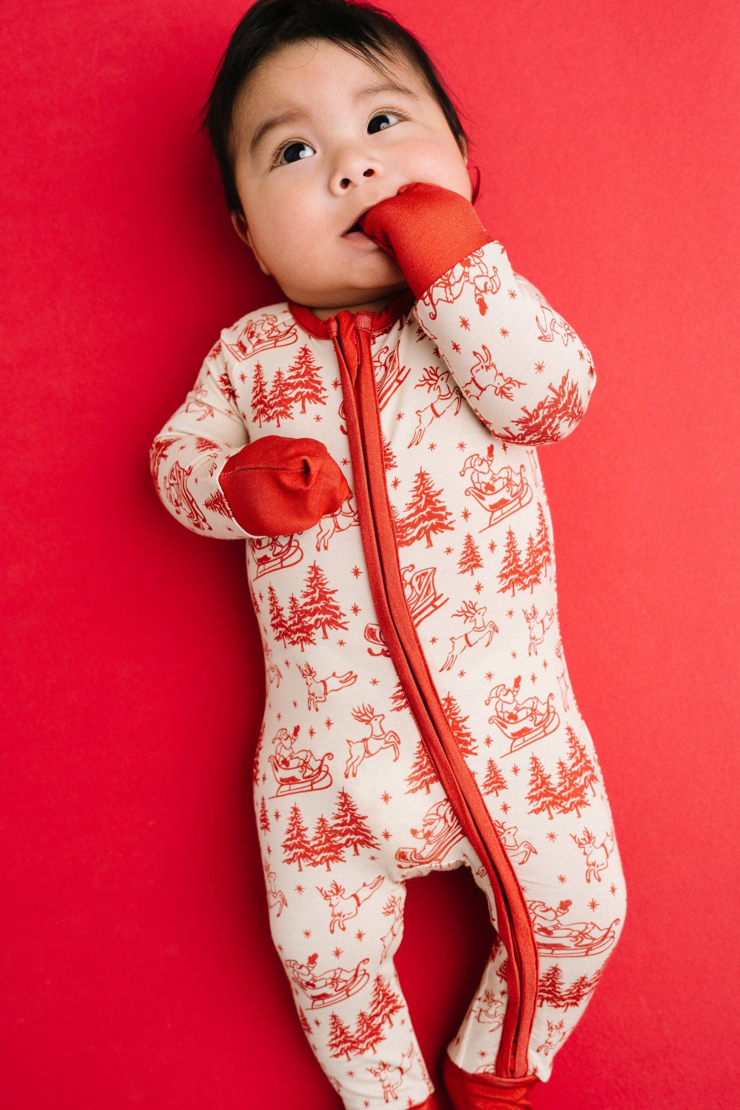 Classic Claus Bamboo Sleeper: 0-3M