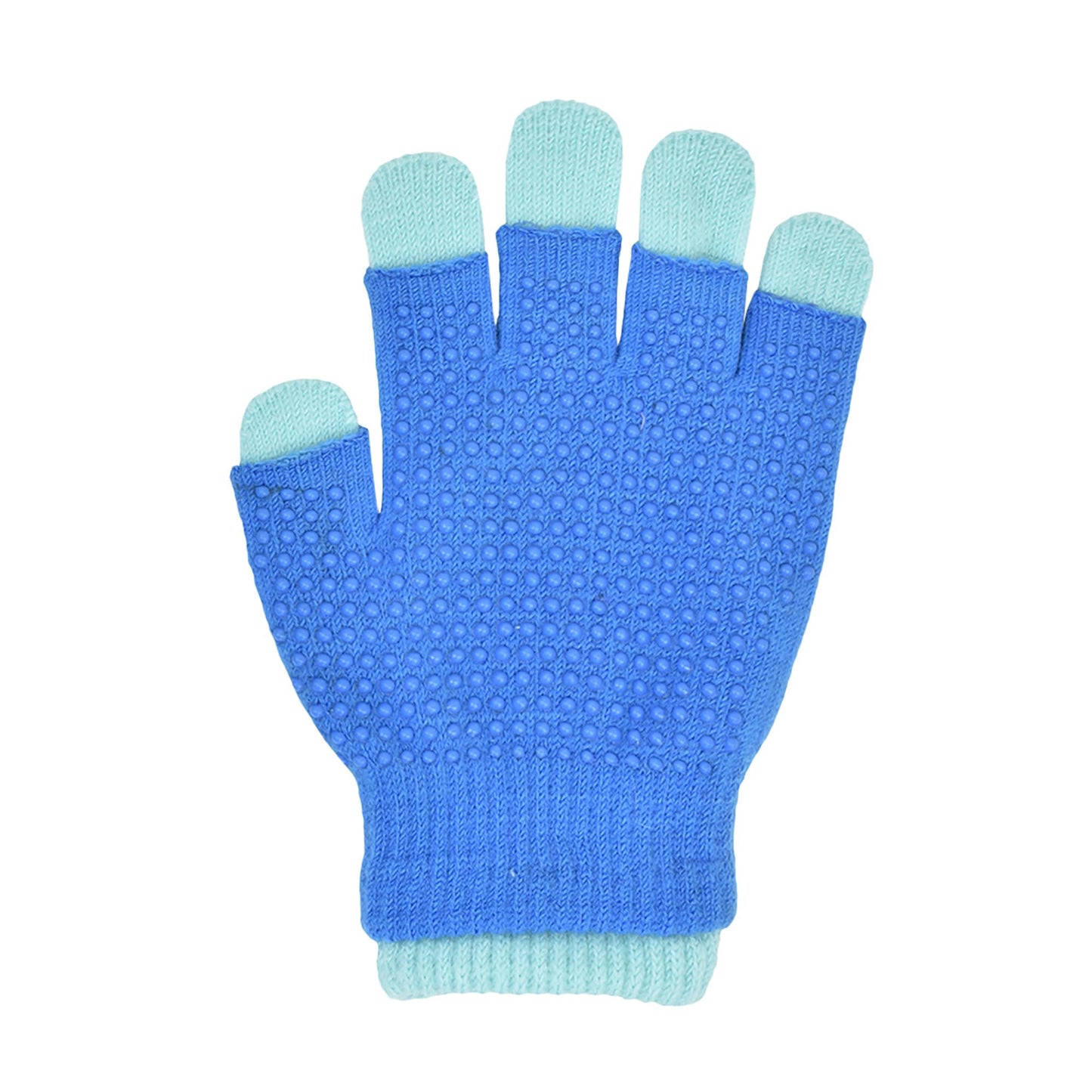 Girls 2-in-1 Knit Stretch Gloves