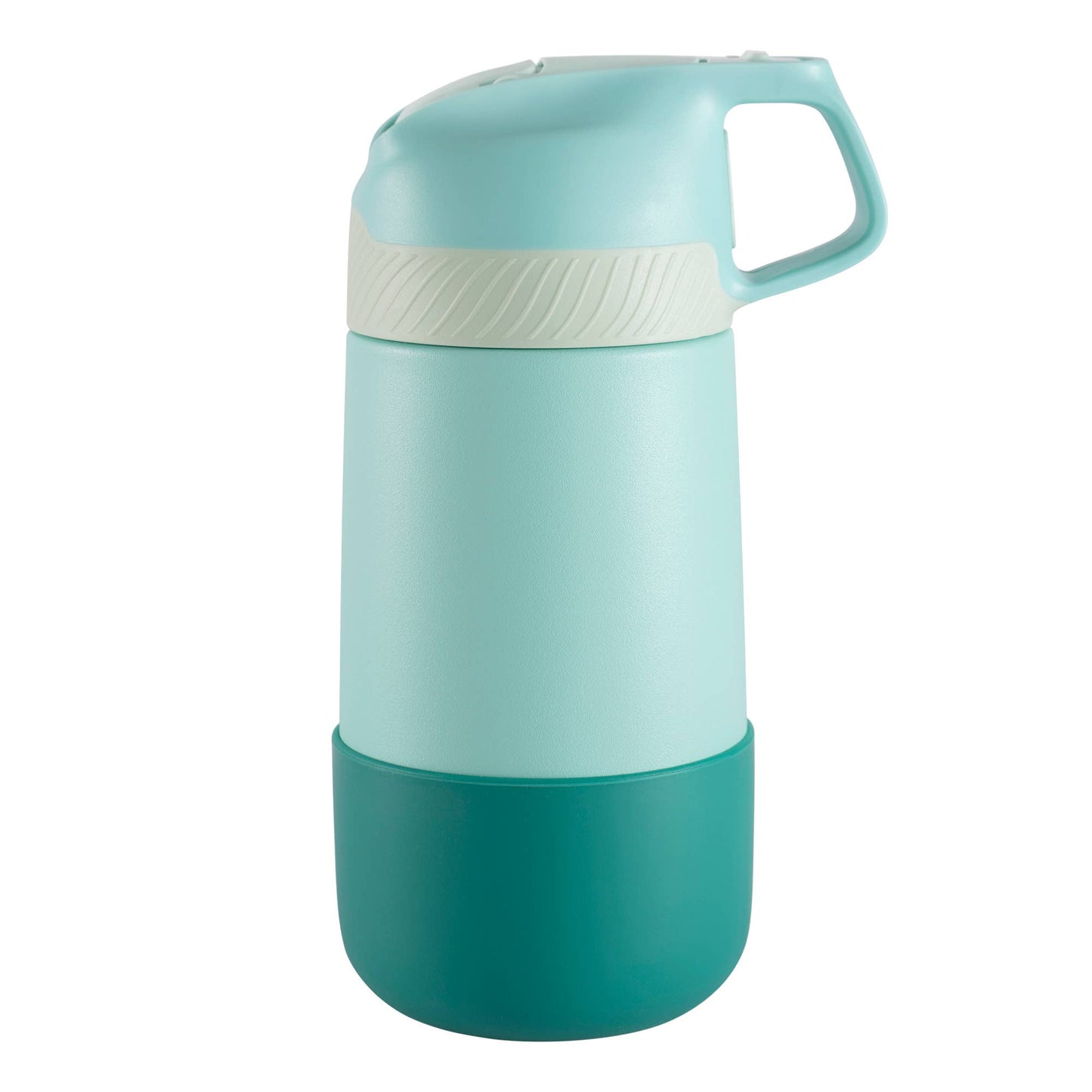 12oz. S/S Insulated Kid's Water Bottle With Pop-up Straw Lid: Mint Green