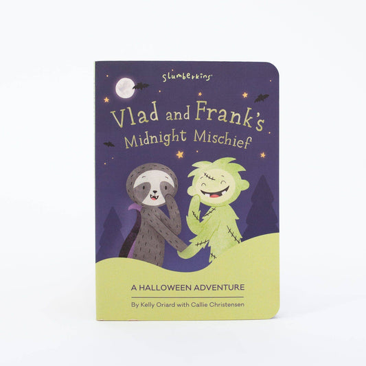 Vlad and Frank's Midnight Mischief Board Book by Slumberkins
