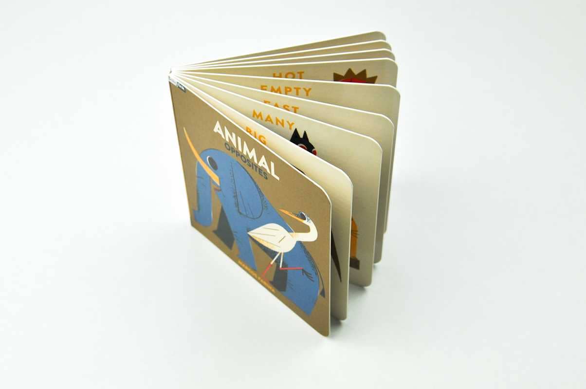 Babylink: Animal Opposites by Marcos Farina: Board Books; 16 pages / English