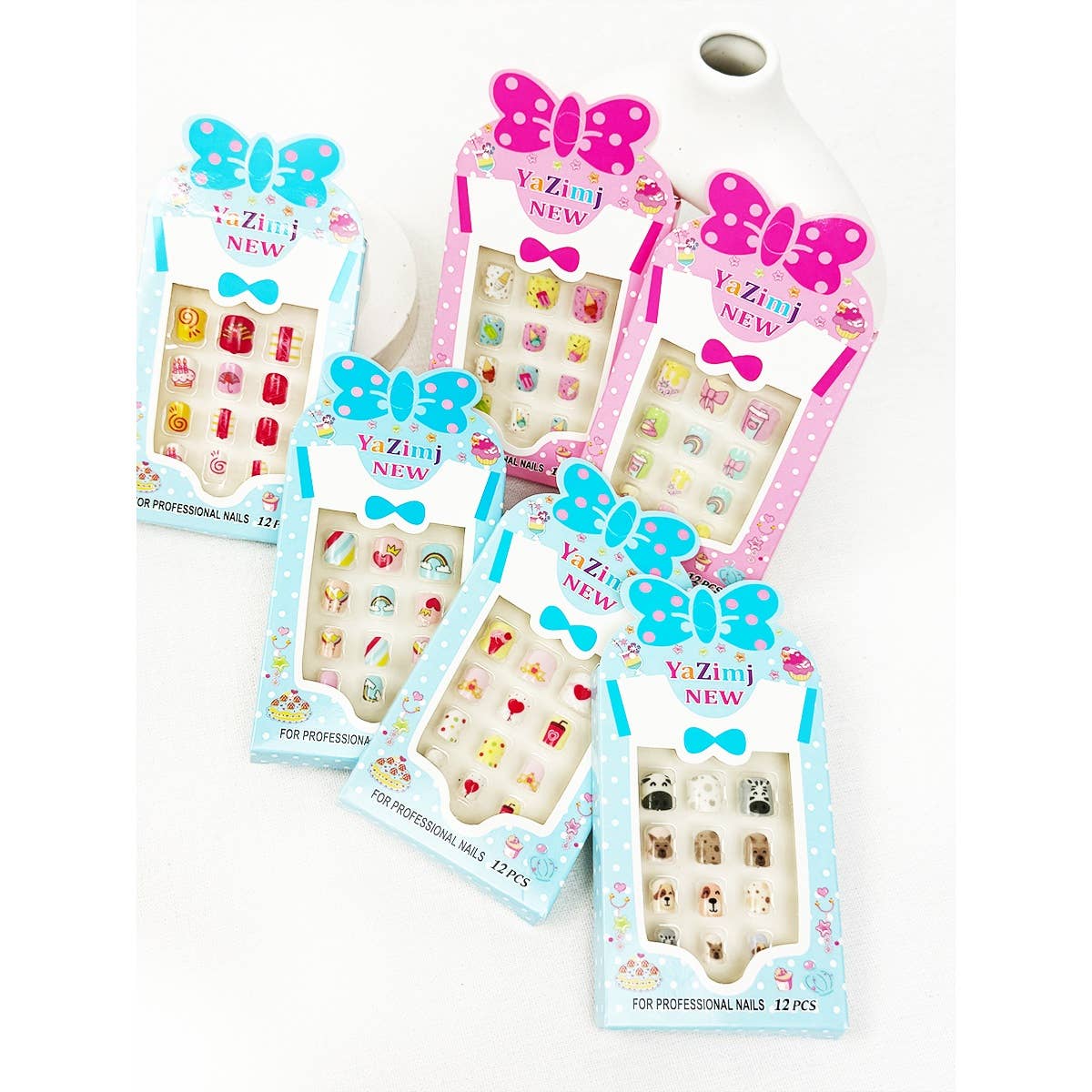 Lovely Press On Kids Nails Set