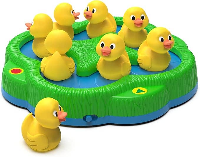 Lucky Ducks - Preschool Memory & Matching Game with 8 Ducks