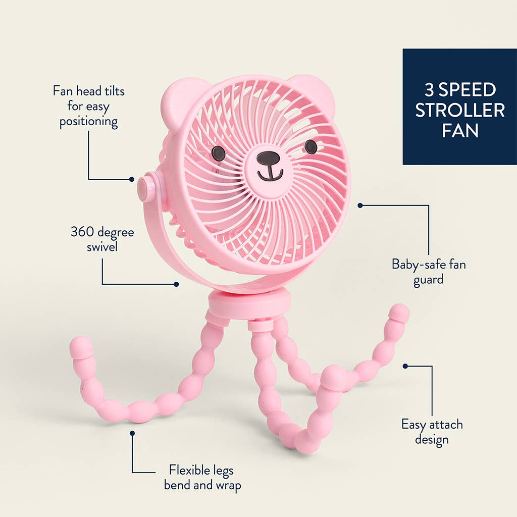 *NEW* Itzy Breeze 3-Speed Stroller Fan™: Taupe