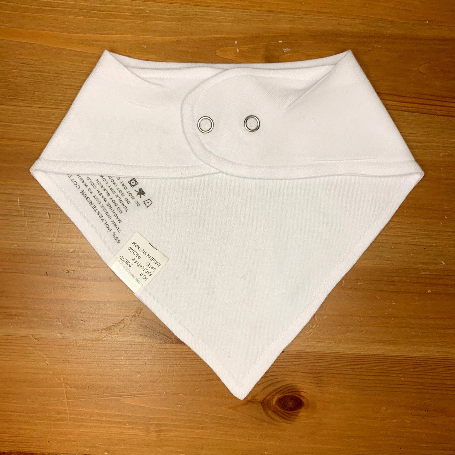 Handkerchief Bib -  PNW / Heather Grey / One Size