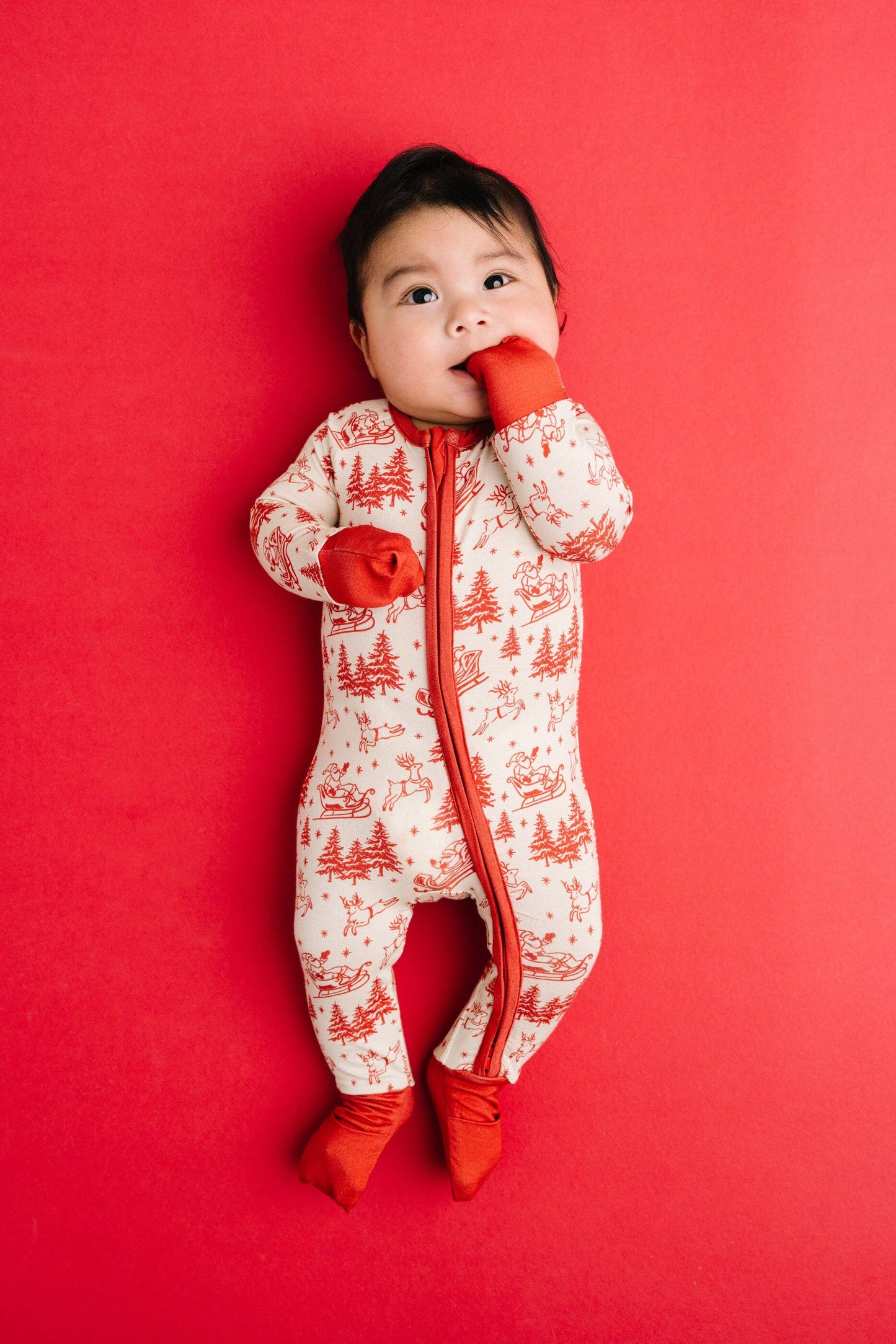 Classic Claus Bamboo Sleeper: 6-12M