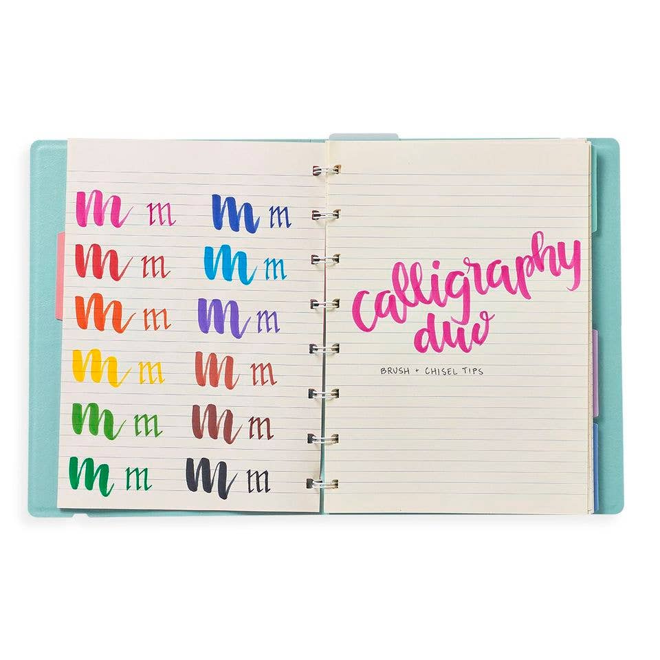 Calligraphy Duo Double Ended Markers- Set of 12