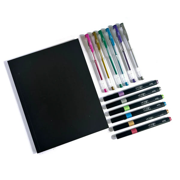 Modern Metallics DIY Sketchbook Kit