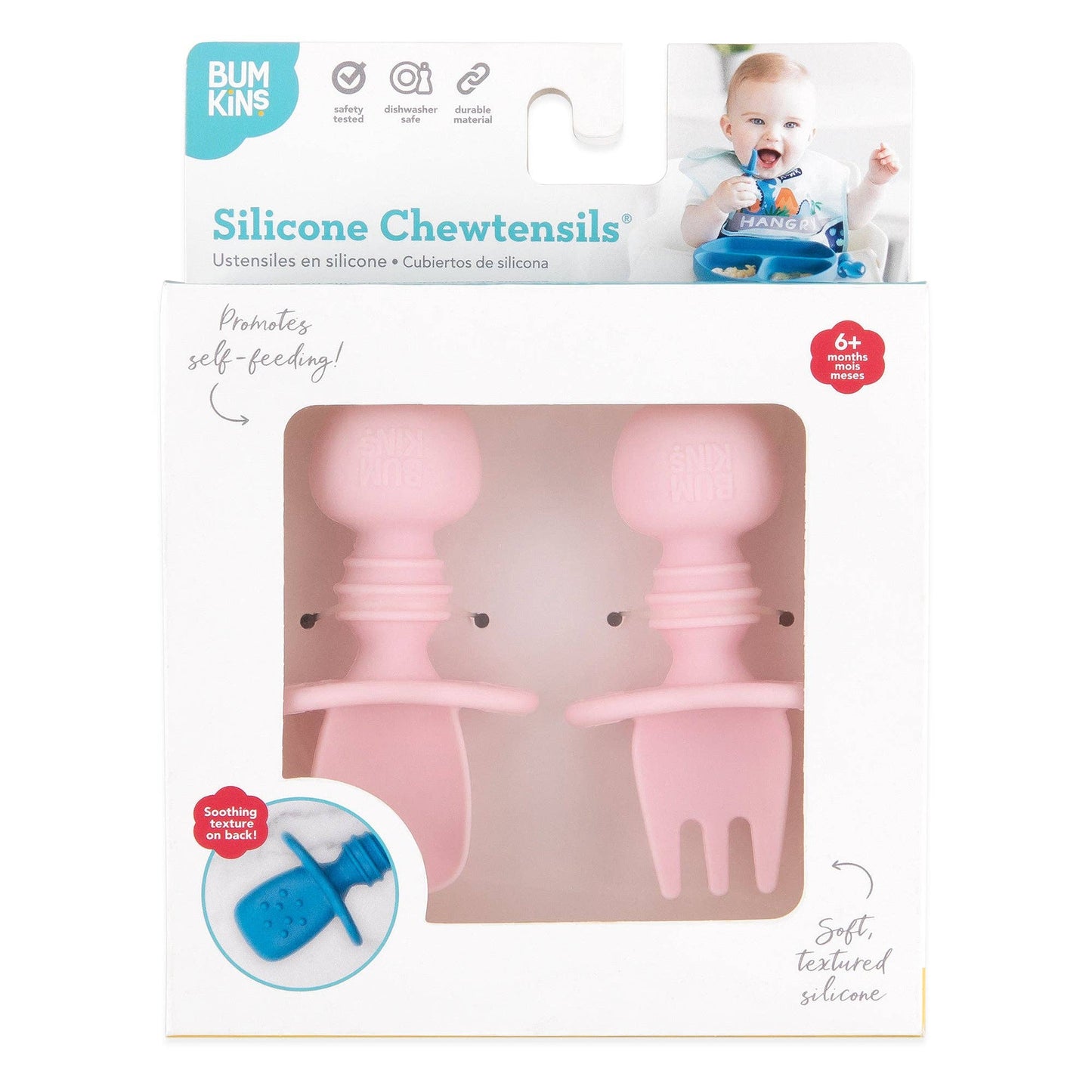 Silicone Chewtensils®: Pink
