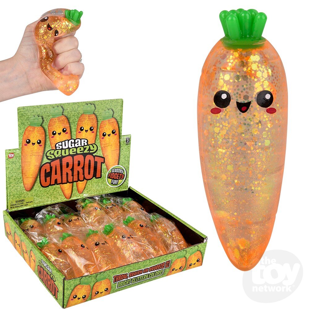 Squeezy Sugar Carrot 5"