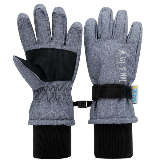 Jan & Jul - Snow Gloves - Heather Grey