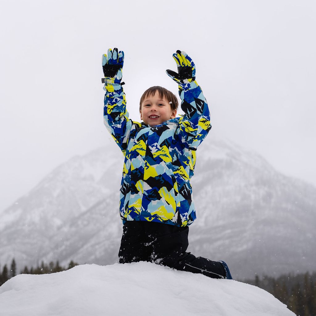 Jan & Jul - Snow Gloves - Neon Peaks