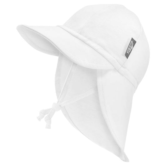 Jan & Jul UV White Baby Sun Soft cotton baby hat UV & quick dry