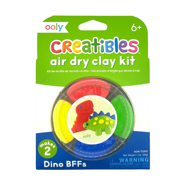 Creatibles Air Dry Clay Kit Dino BFFs