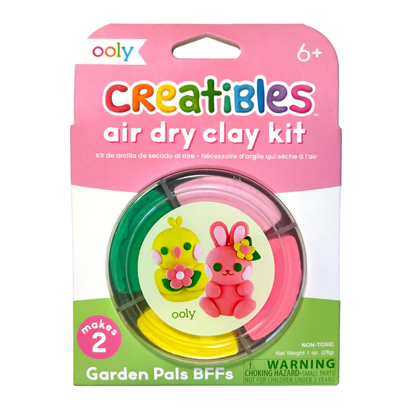 Creatibles Air Dry Clay Kit Garden Pals BFFs