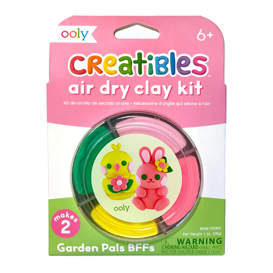 Creatibles Air Dry Clay Kit Garden Pals BFFs