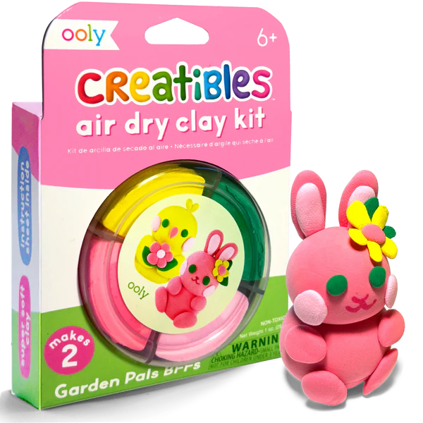 Creatibles Air Dry Clay Kit Garden Pals BFFs