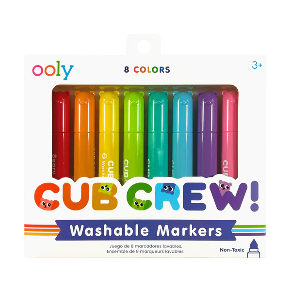 Cub Crew Washable Markers Set of 8