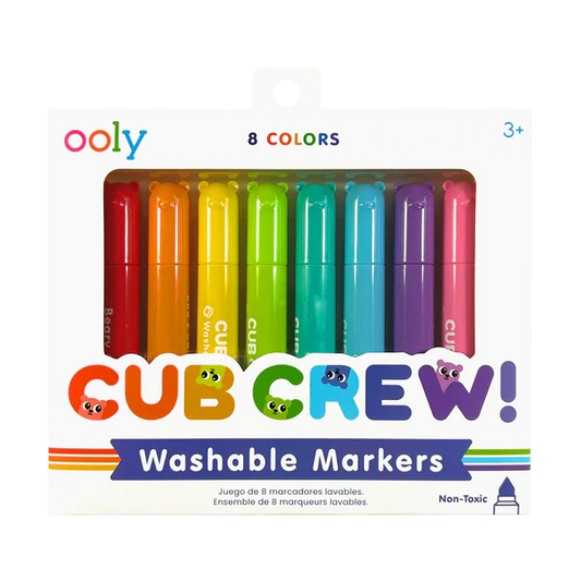 Cub Crew Washable Markers Set of 8