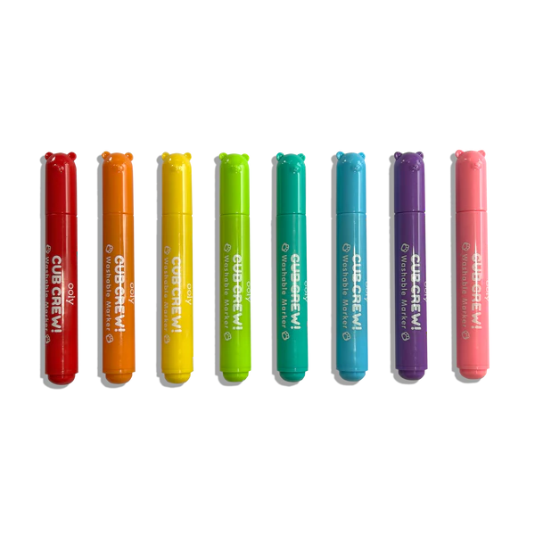 Cub Crew Washable Markers Set of 8