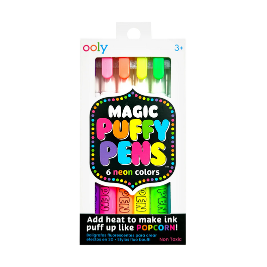 Magic Neon Puffy Pens