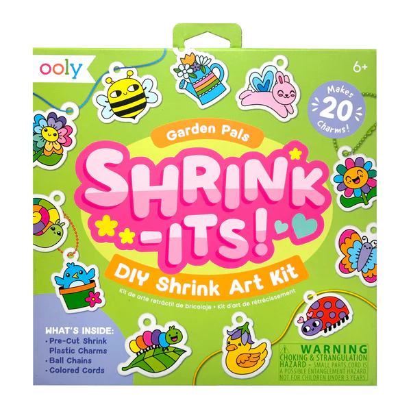 Shrink-Its! Garden Pals DIY Shrink Art Kit