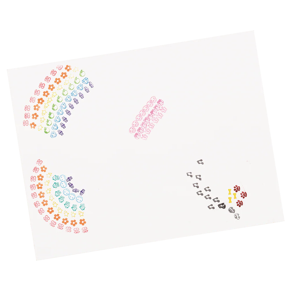 Stampables Double-Ended Brush & Stamp Markers Set of 18