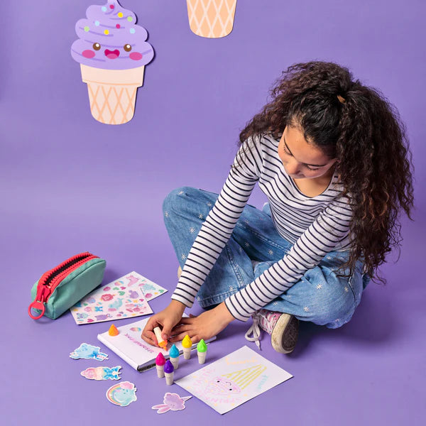 Sweet Scoops Neon Highlighters Set of 6