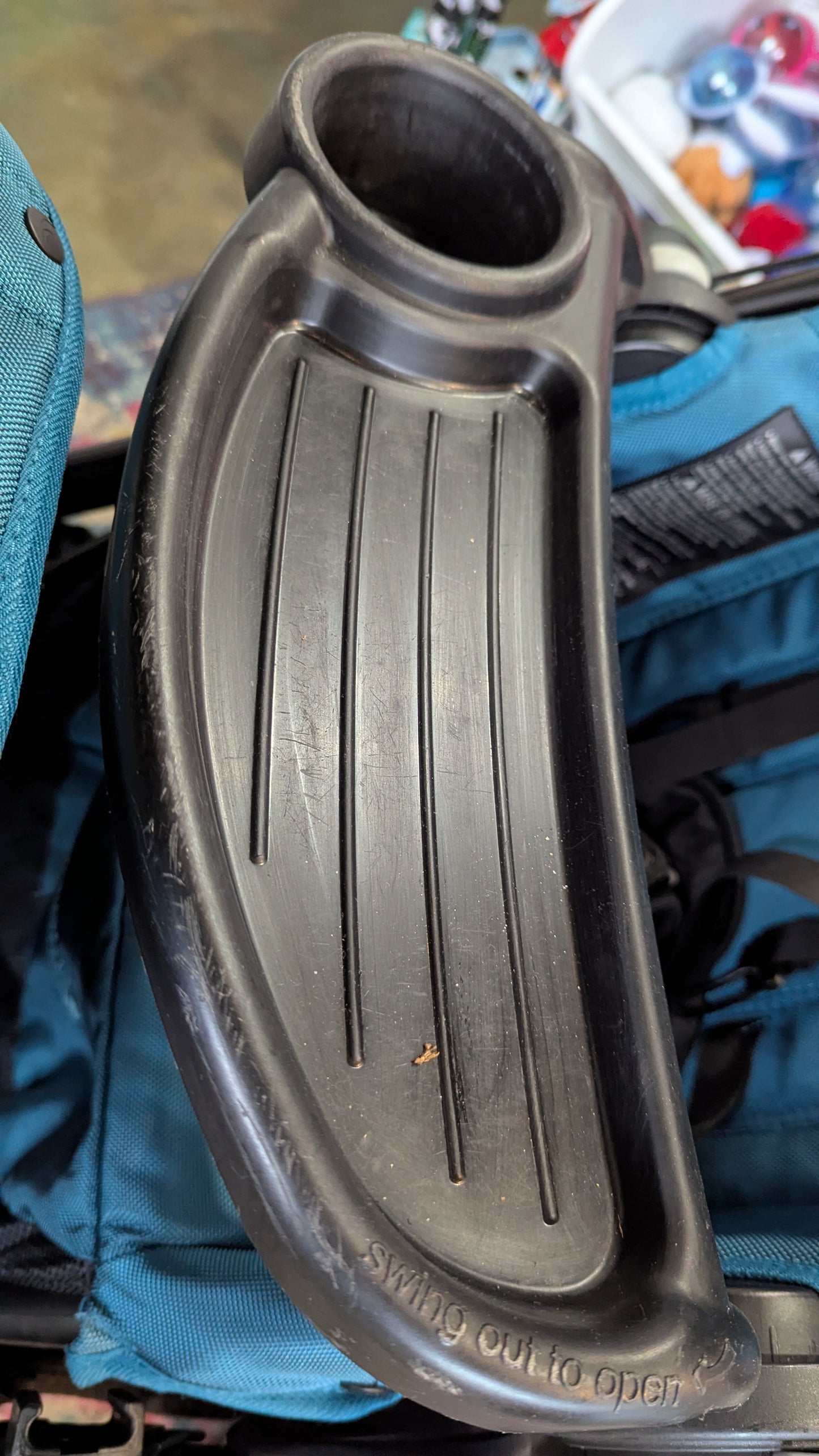USED in Superb condition! Baby Jogger City Select double stroller Teal