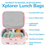 Pink Ponies Horse Little Explorer Lunch bag