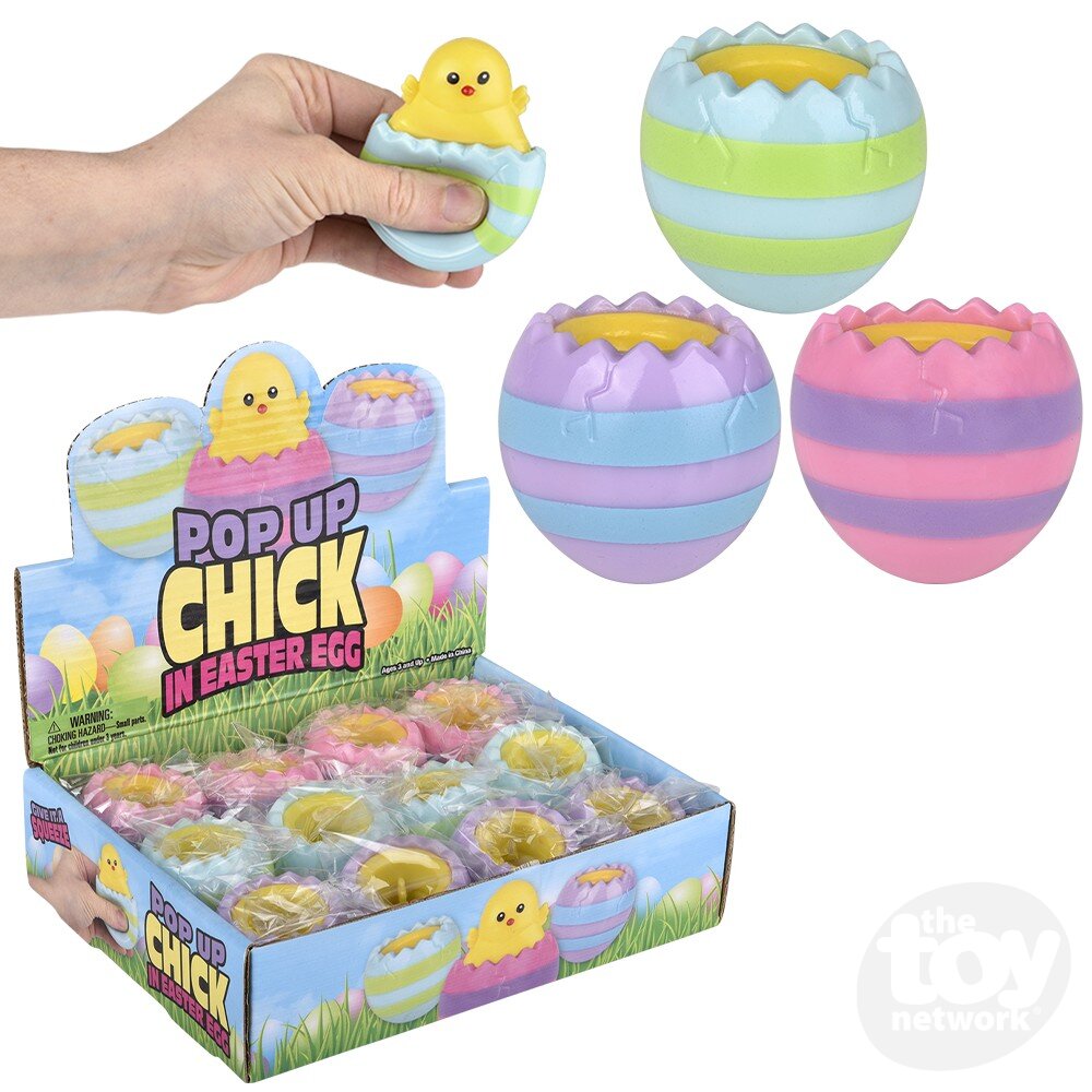 Pop Up Chick In Easter Egg