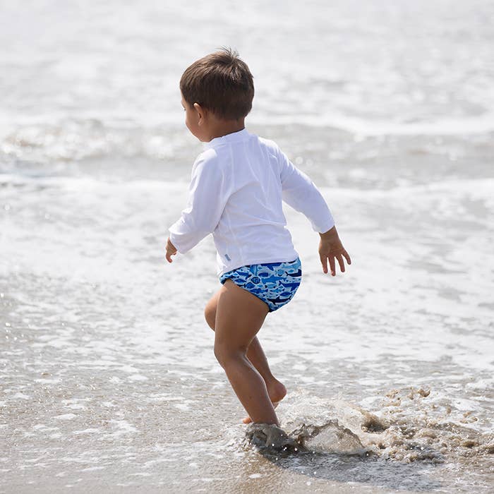 Snap Reusable Absorbent Swim Diaper - Tea collection