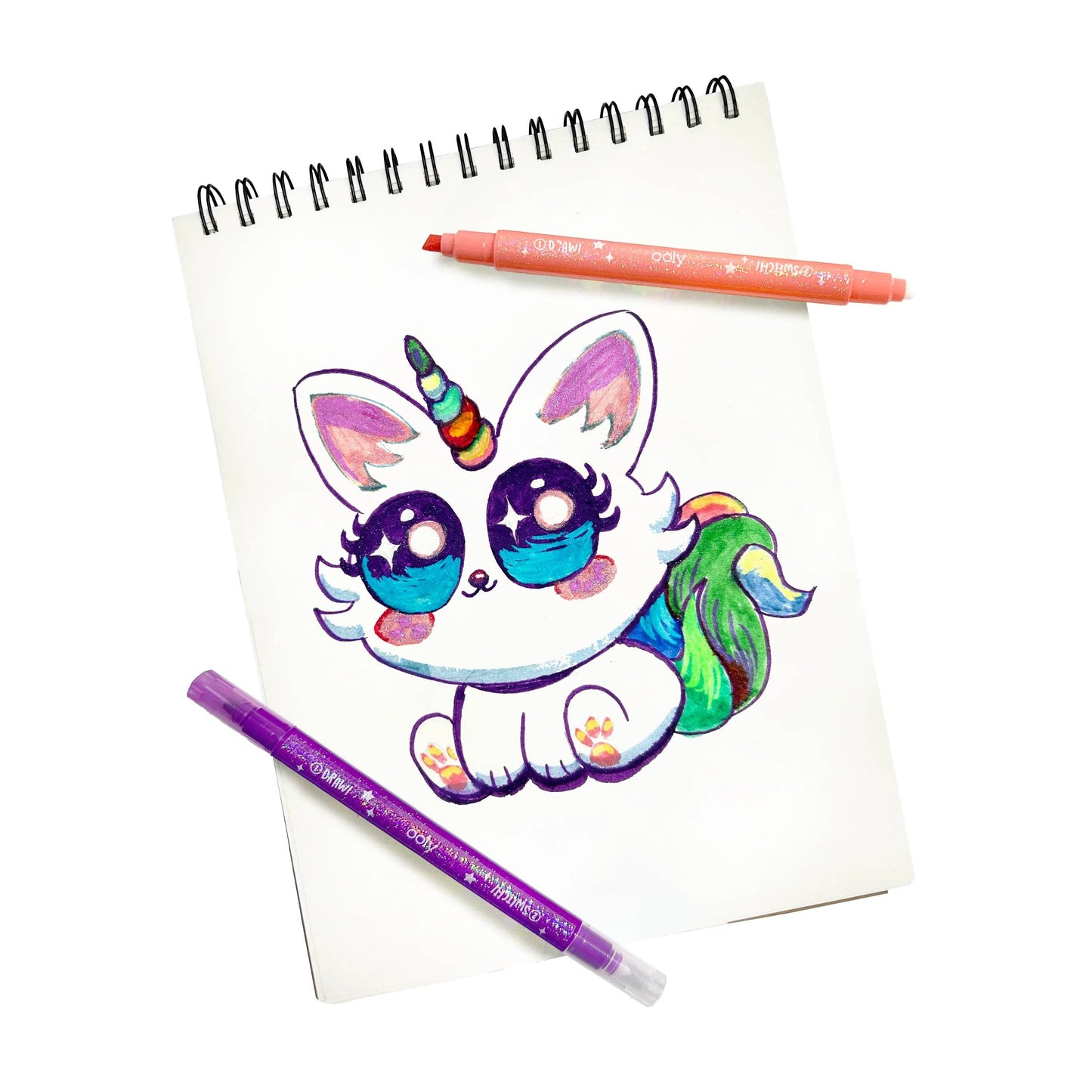 Switch-eroo! Sparkle Color Changing Markers - Set of 12