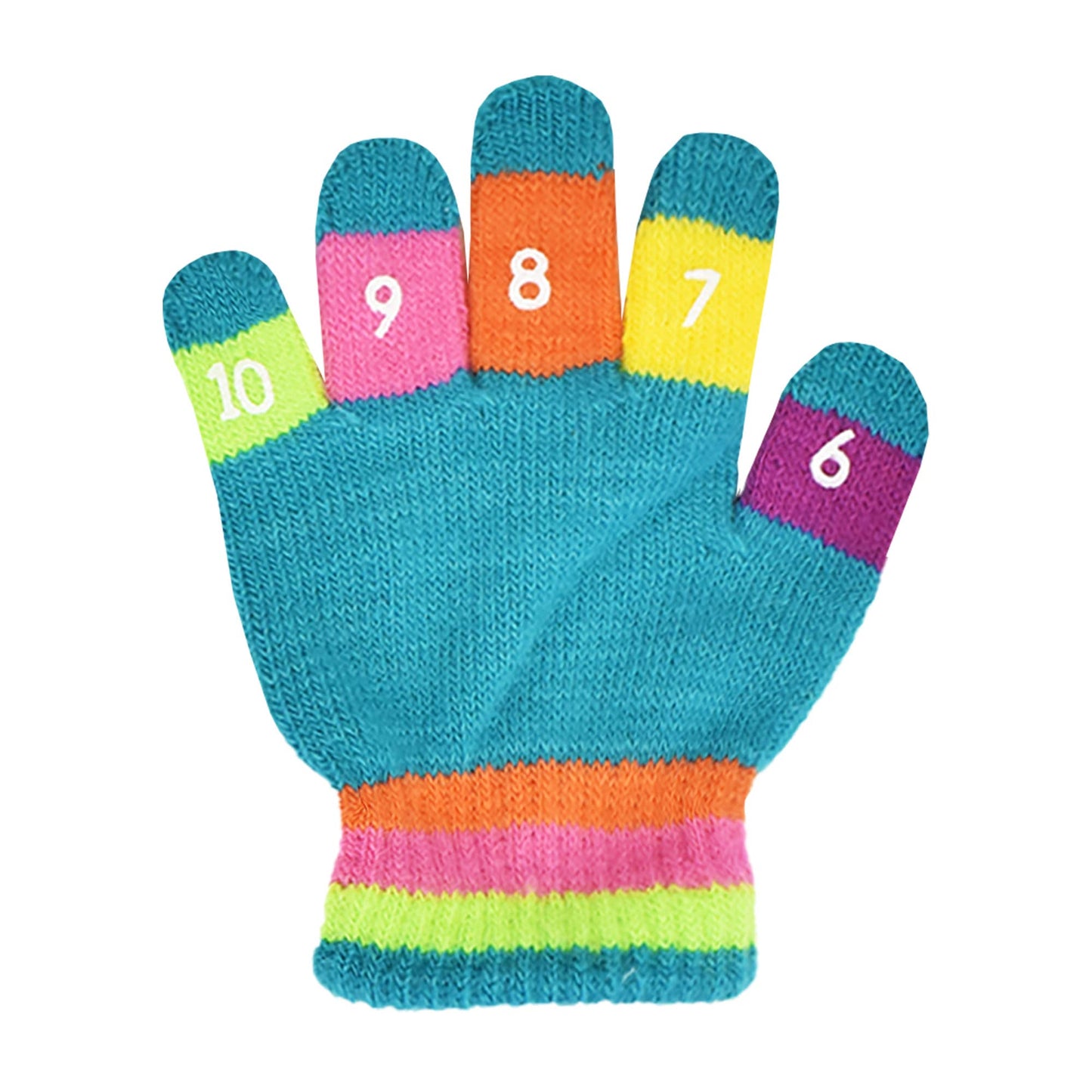 Boys/Girls Stretch Number Gloves Size 2-4