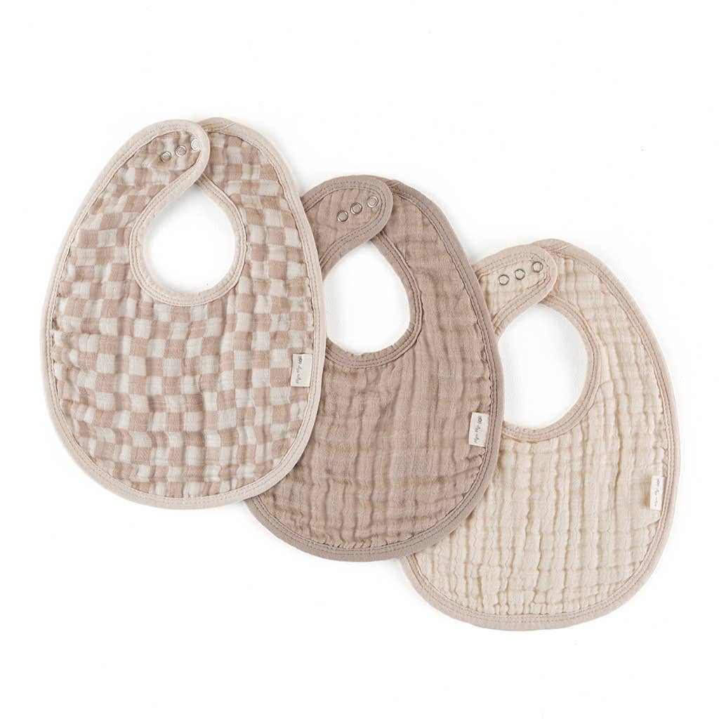 Itzy Bibs™ - 3-Pack: Strawberries + Cream