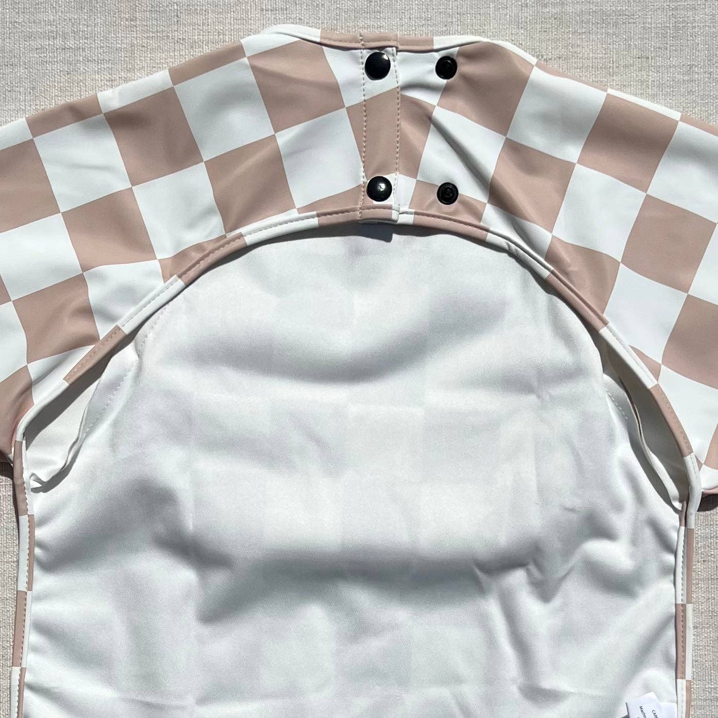 The Grayson Long Sleeve Bib - Checkered: BLACKOUT