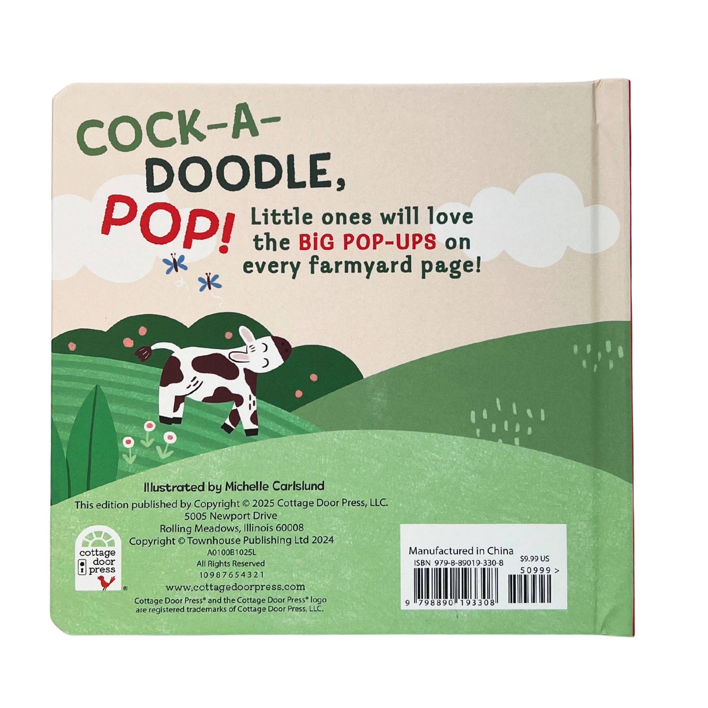Friendly Farm – Pop-Up Board Book for Toddlers Ages 1-3