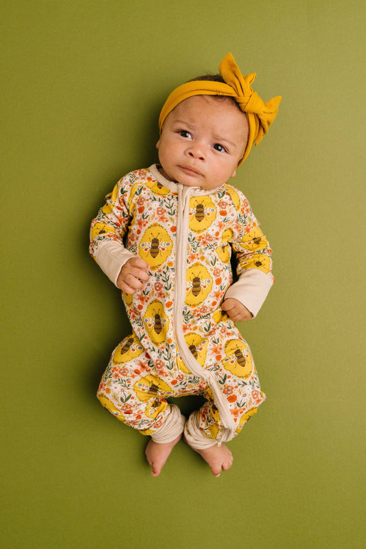 Sweet Bee Bamboo Sleeper: 0-3M