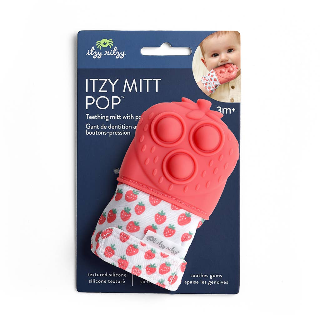 *NEW OPTION* Itzy Mitt Pop™: Strawberry