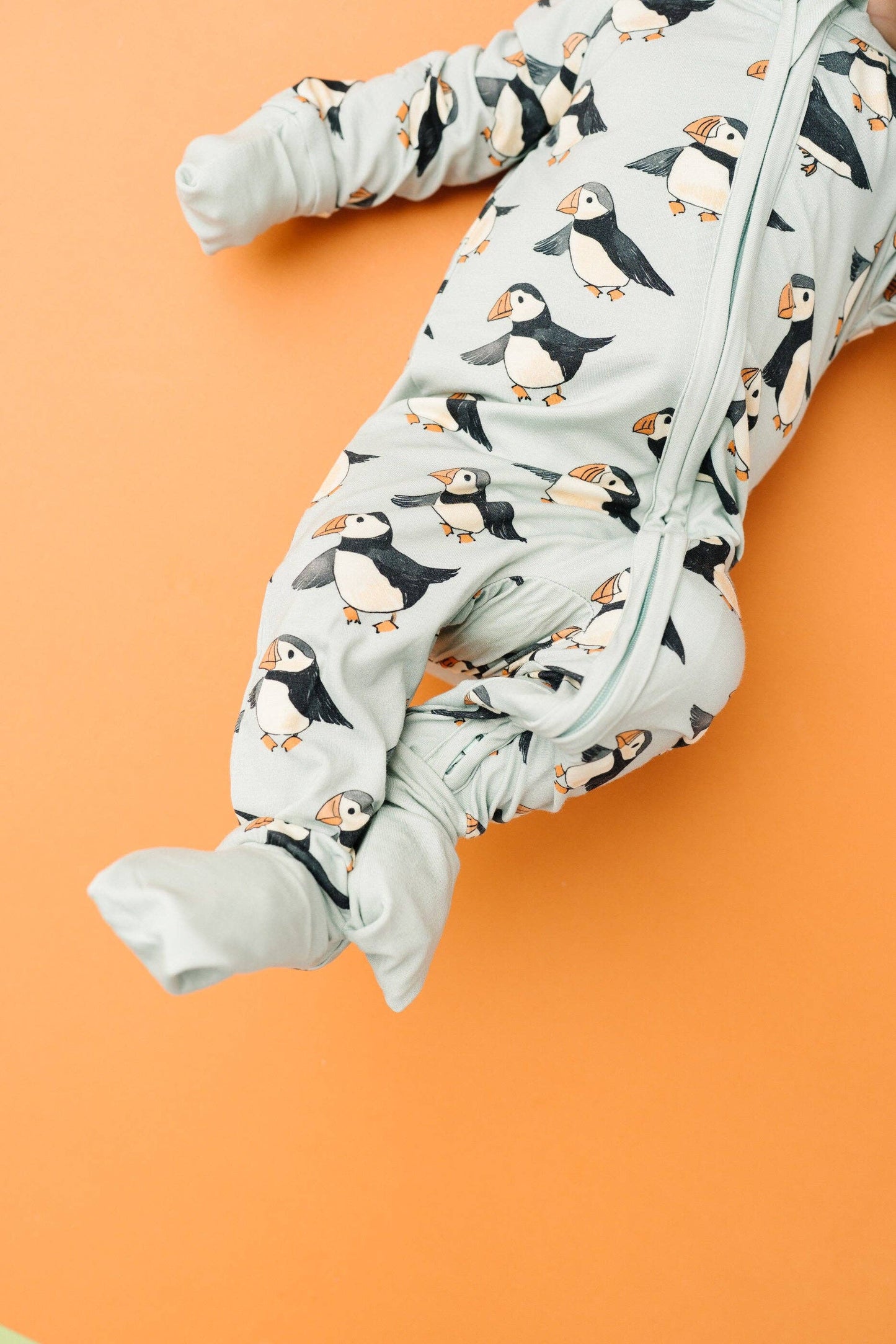 Puffin Pals Bamboo Sleeper: 3-6M