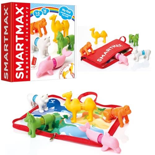 SMARTMAX My First Animals Around the World - STEM Building