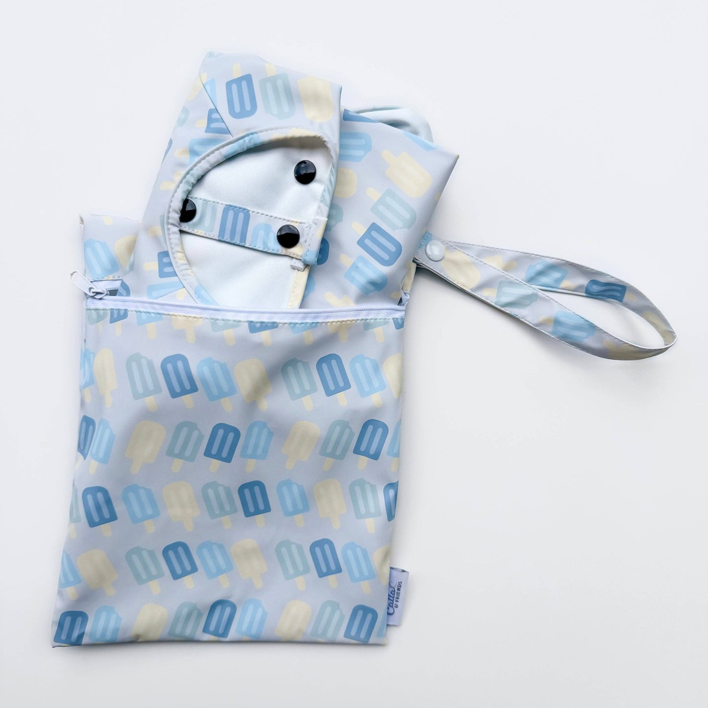 The Grayson Long Sleeve Bib - Popsicles: Pink / 6-36M