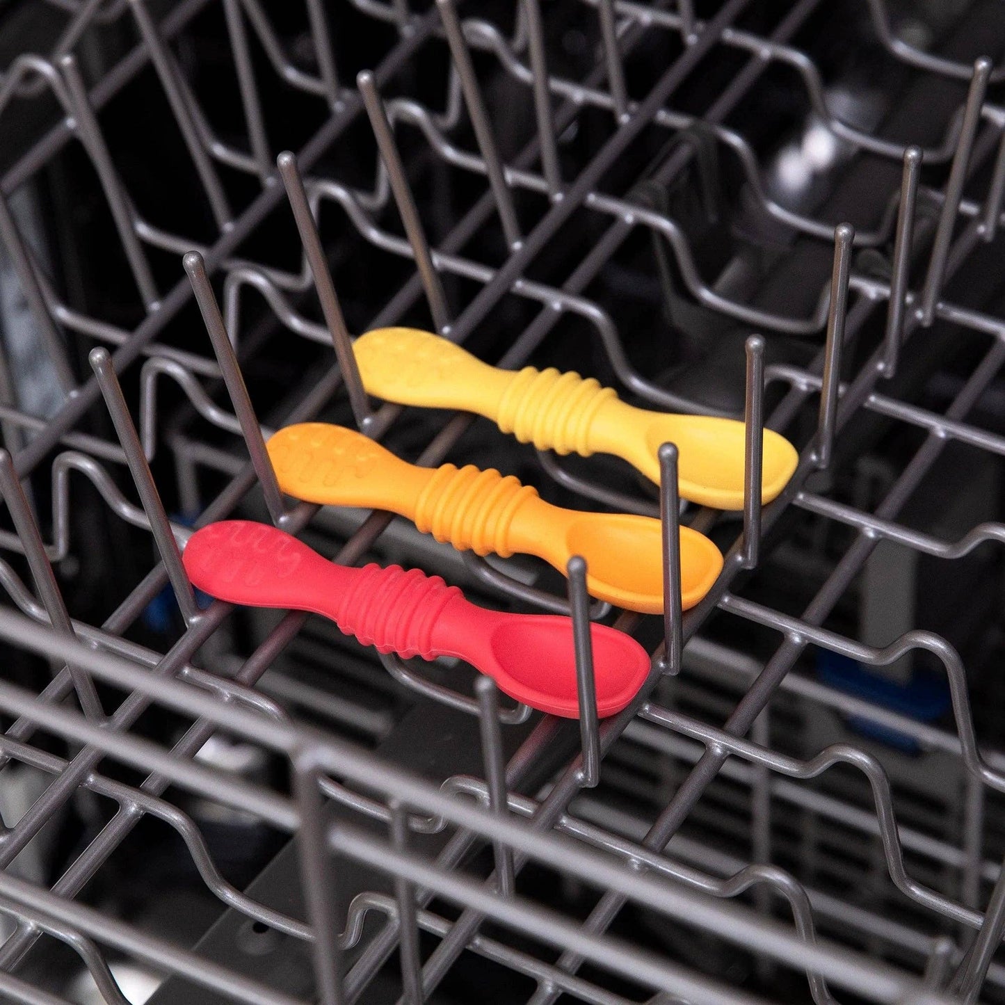 Silicone Dipping Spoons 3 Pack: Tutti-Frutti