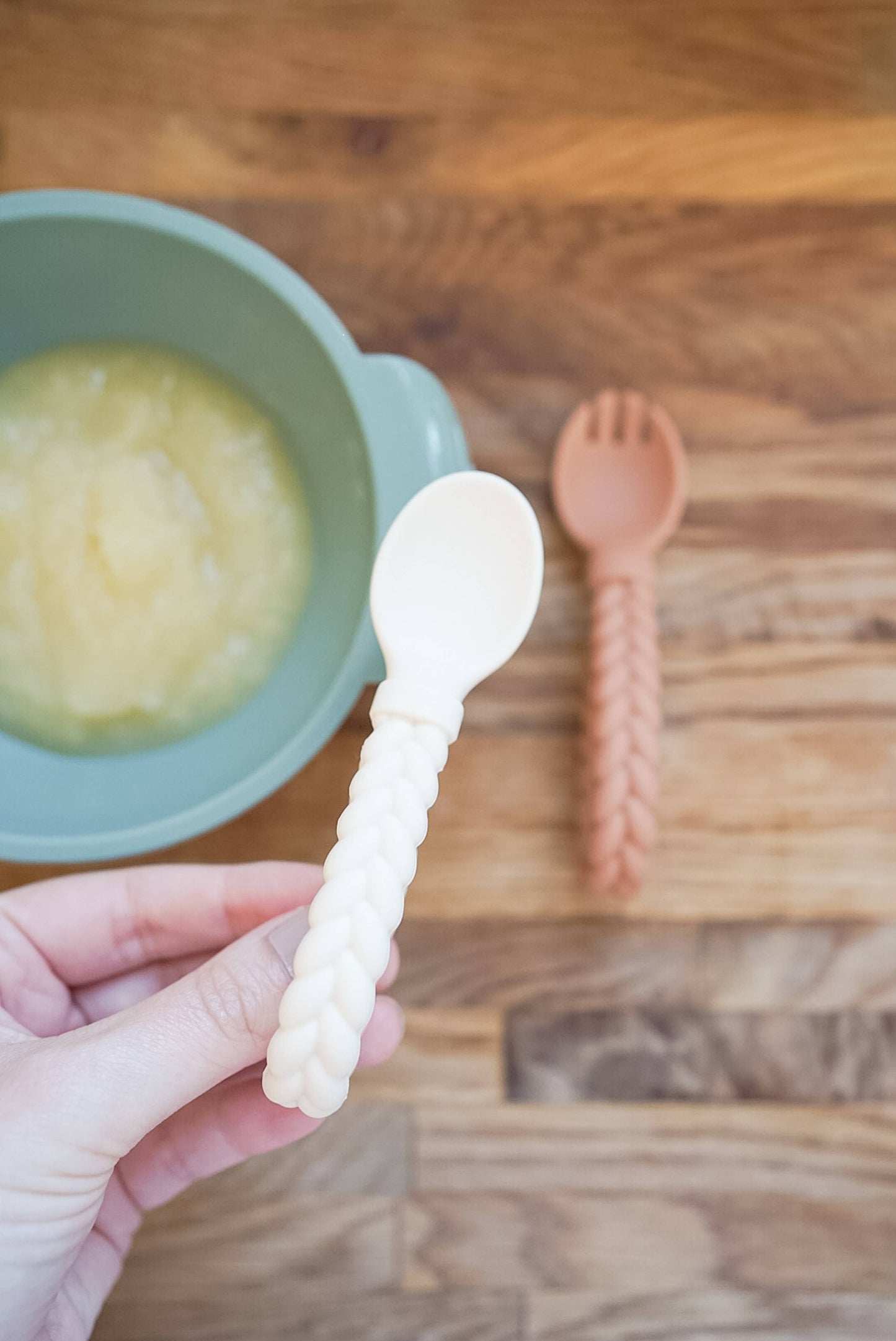 NEW Buttercream + Toffee Sweetie Spoons™ Spoon + Fork Set